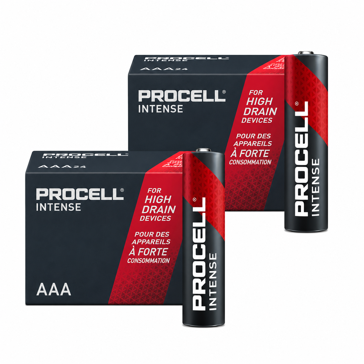 Duracell Procell Intense AAA 1.5V Alkaline LR03 Battery – Pack of 20