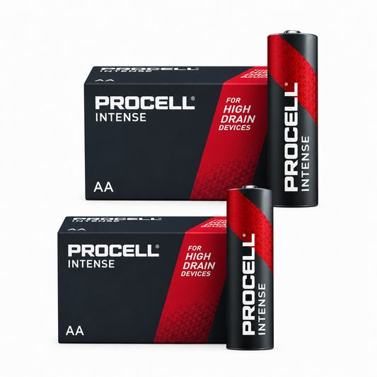 Duracell Procell Intense AA 1.5V Alkaline LR6 Battery – Pack of 20