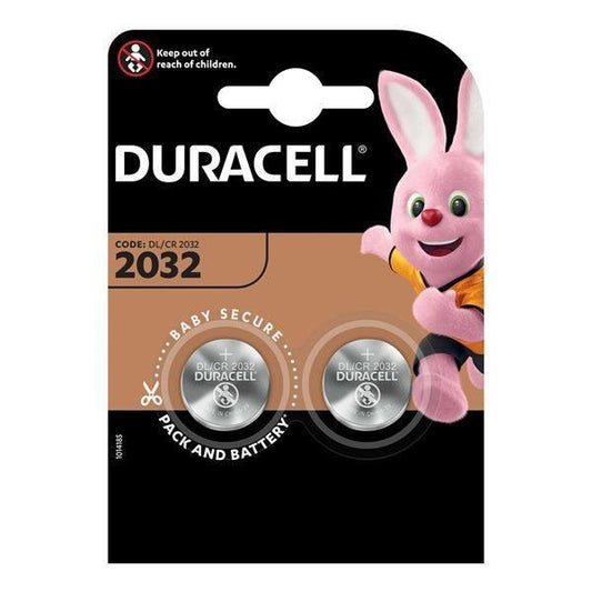 Duracell CR2032 3V Lithium Coin Cell Battery