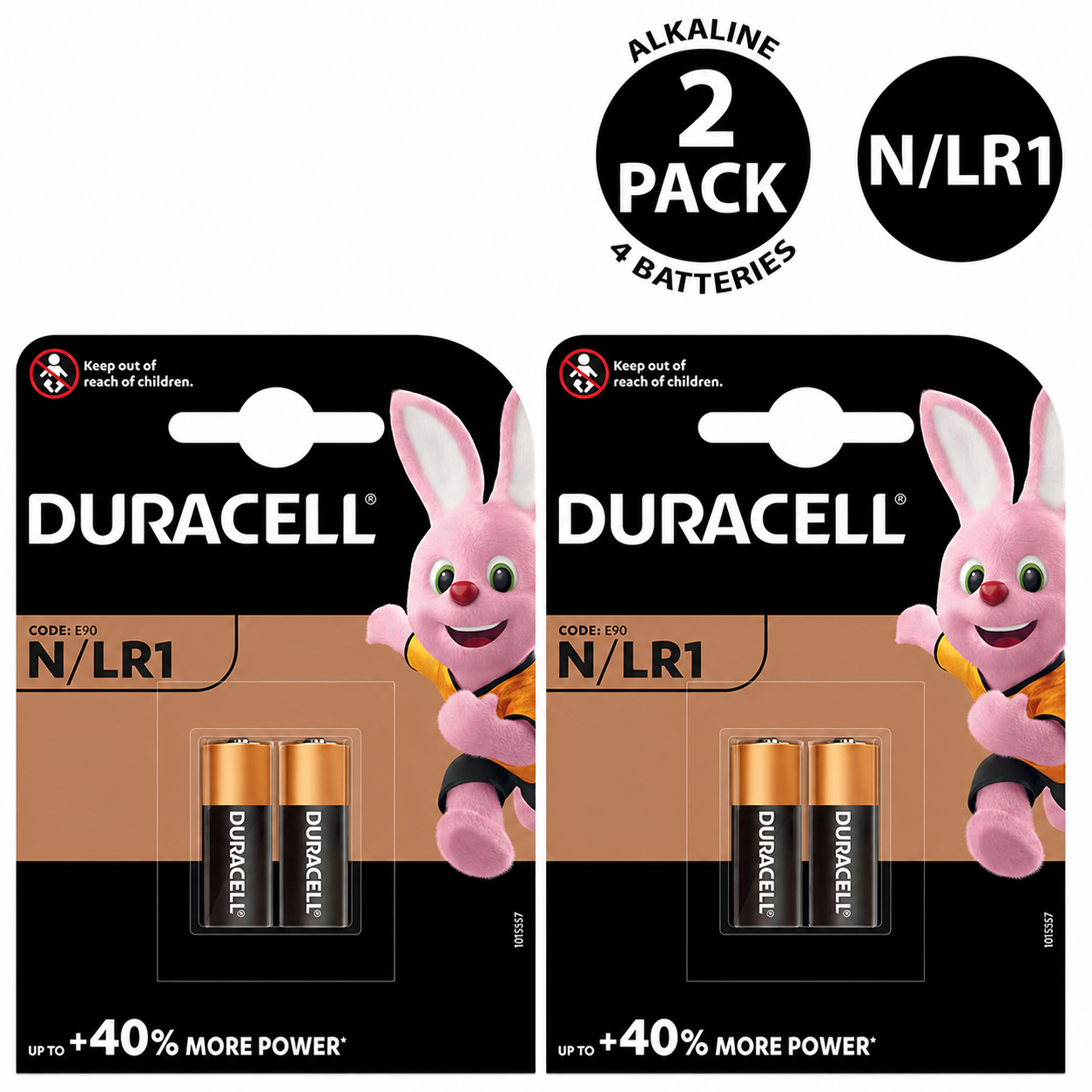Duracell LR1 MN9100 1.5V Alkaline N-Size Battery