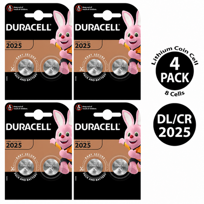 Duracell CR2025 3V Lithium Coin Cell Battery