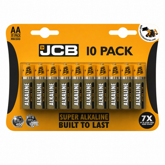 JCB AA 1.5V Super Alkaline LR6 Battery