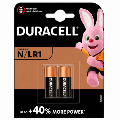 Duracell LR1 MN9100 1.5V Alkaline N-Size Battery