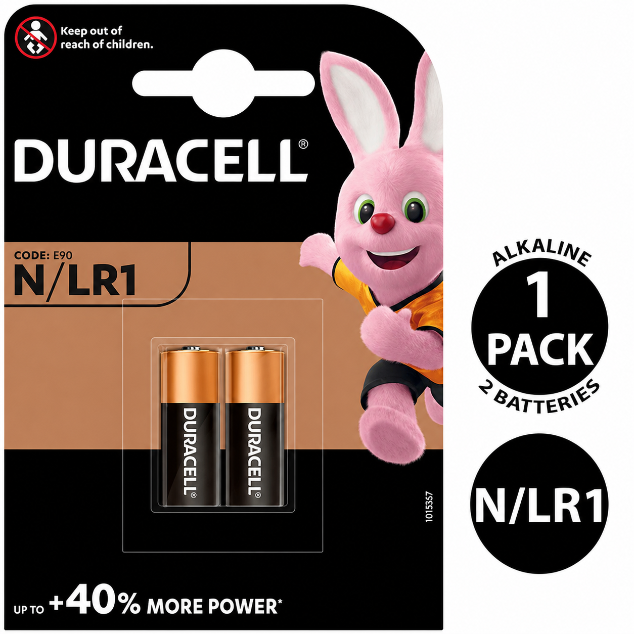 Duracell LR1 MN9100 1.5V Alkaline N-Size Battery
