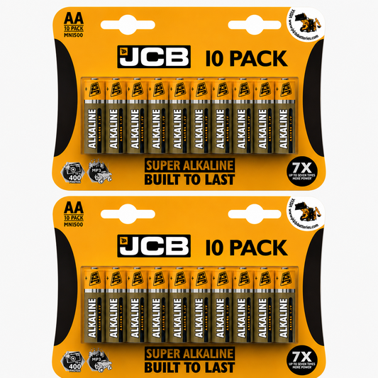 JCB AA Super Alkaline Battery – Pack of 20