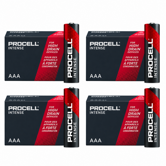 Duracell Procell Intense AAA 1.5V Alkaline LR03 Battery – Pack of 40